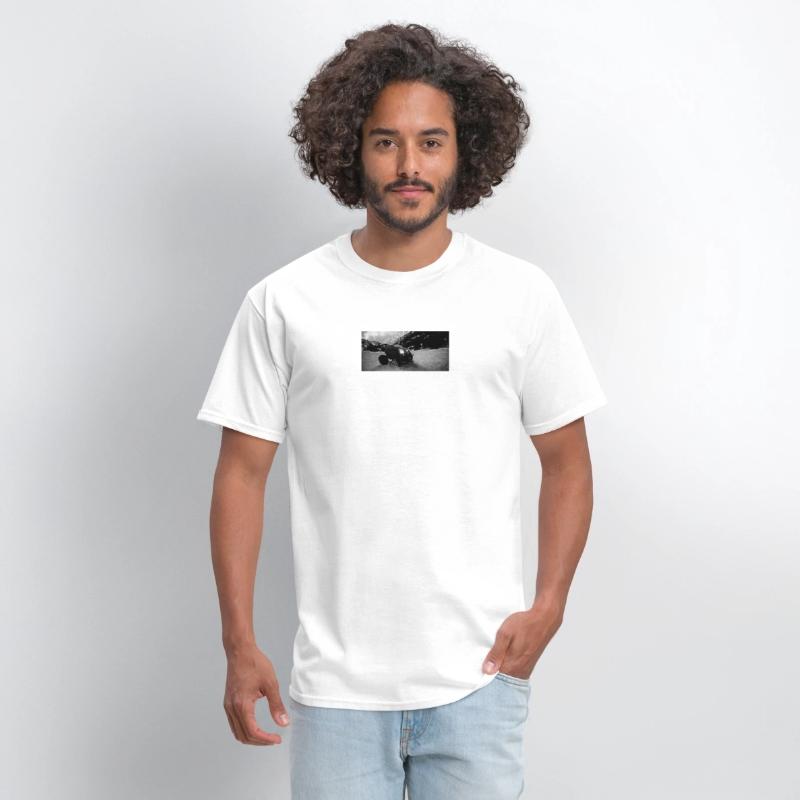 A Custom Cadillac Hobby RC Car in Snowy Mountains