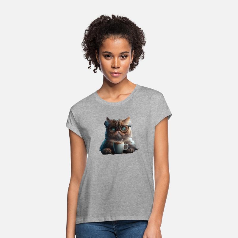 A cute cat with glasses