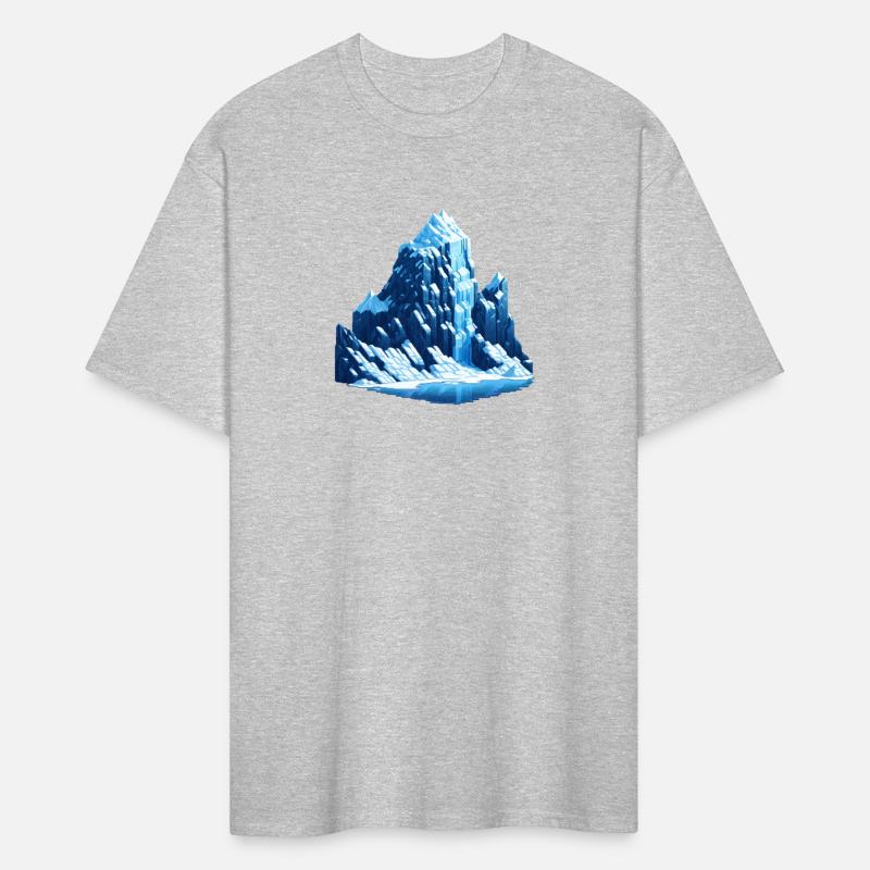 A pixel art of a Glacier