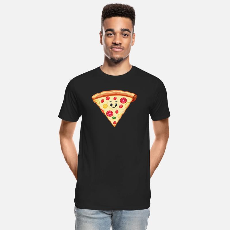 a smiling slice of pizza.