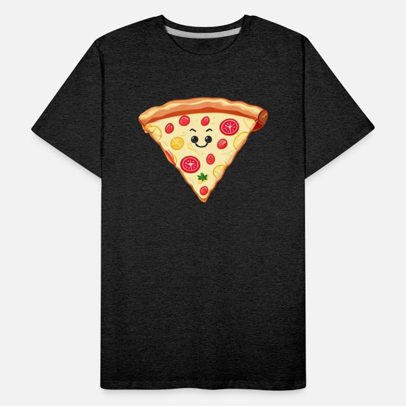 a smiling slice of pizza.