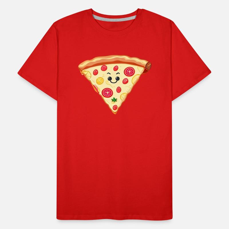 a smiling slice of pizza.