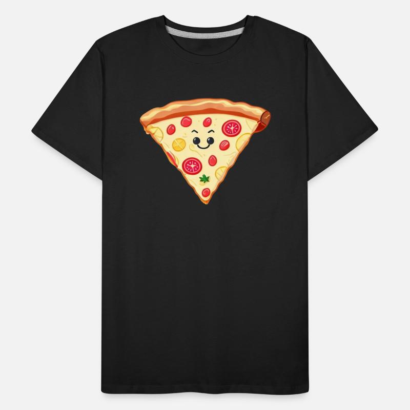 a smiling slice of pizza.