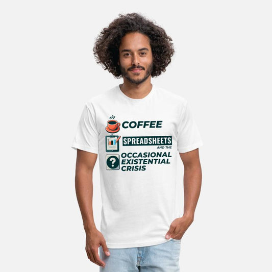 Accountant Bookkeeping Coffee Spreadsheets Funny