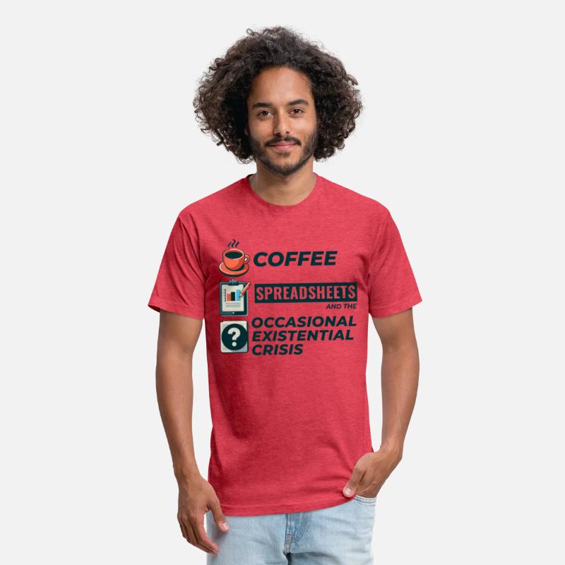 Accountant Bookkeeping Coffee Spreadsheets Funny