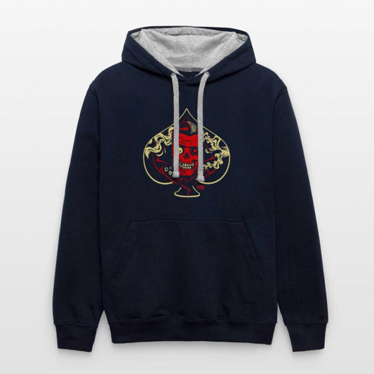 Ace of Spades Rockabilly Skull