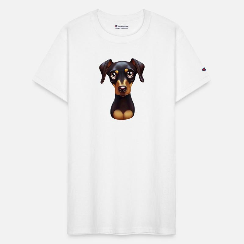 Adorable Doberman Pinscher Portrait