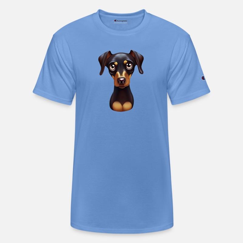 Adorable Doberman Pinscher Portrait