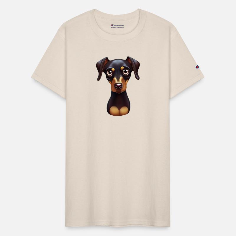 Adorable Doberman Pinscher Portrait