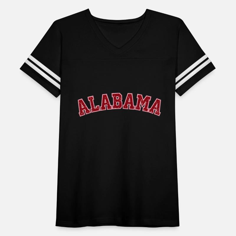 Alabama - Varsity Weathered Letters Red