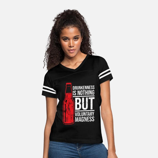 Alcohol Awareness Drunkenness Is Madness Sobriety