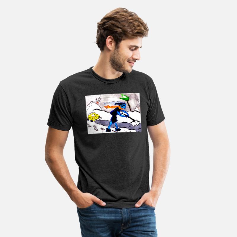 Alien Ant Shovels Snow