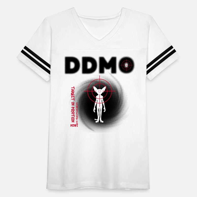 Alien Cat in Crosshairs T-Shirt Design