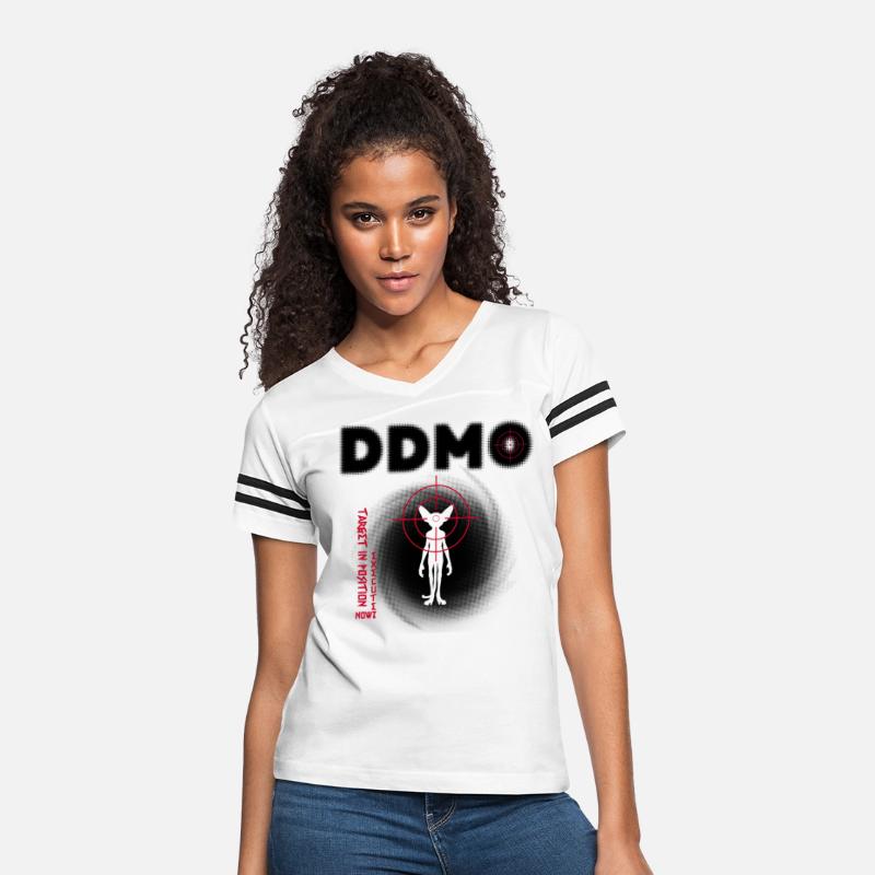 Alien Cat in Crosshairs T-Shirt Design