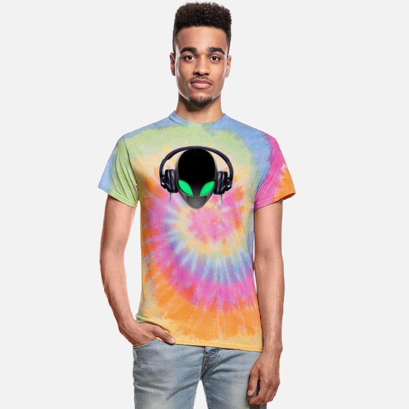 Alien Music Lover DJ (Simplified Fit All Design)