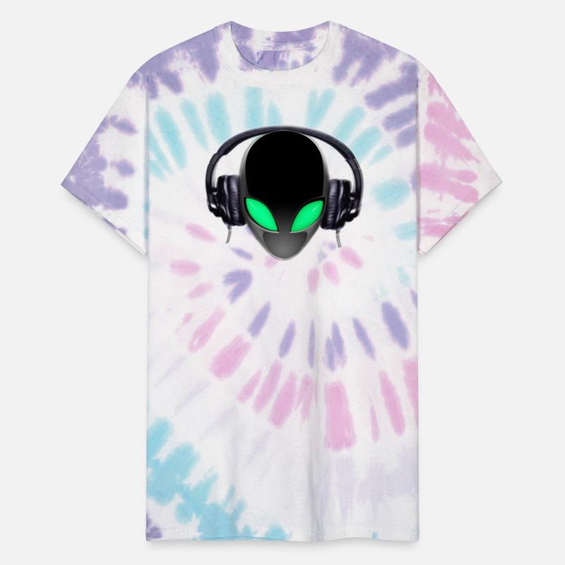 Alien Music Lover DJ (Simplified Fit All Design)