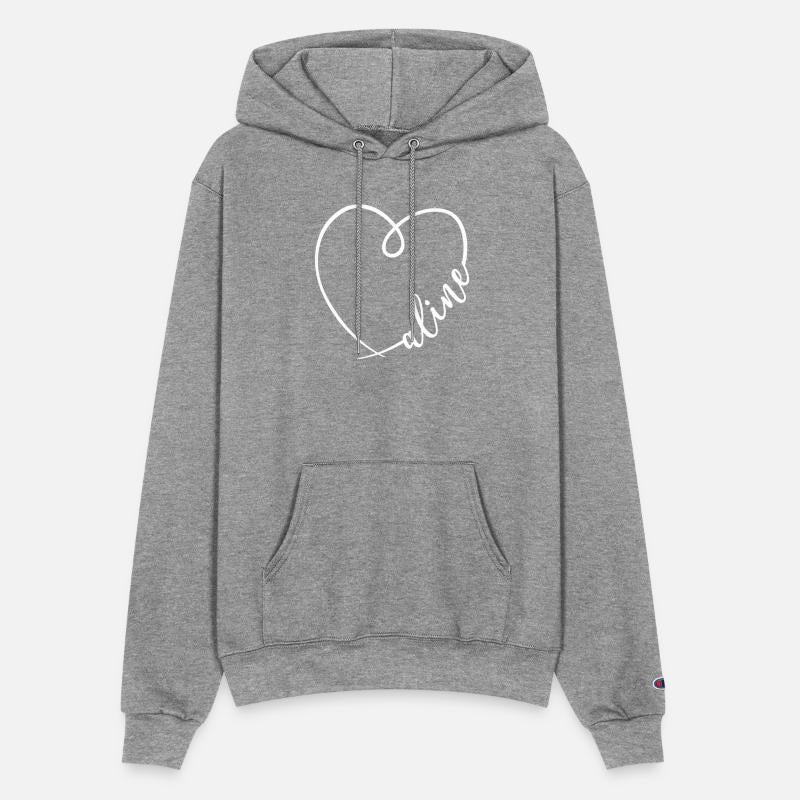 Aline Name Heart Calligraphy