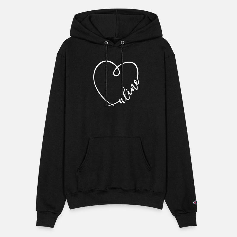 Aline Name Heart Calligraphy