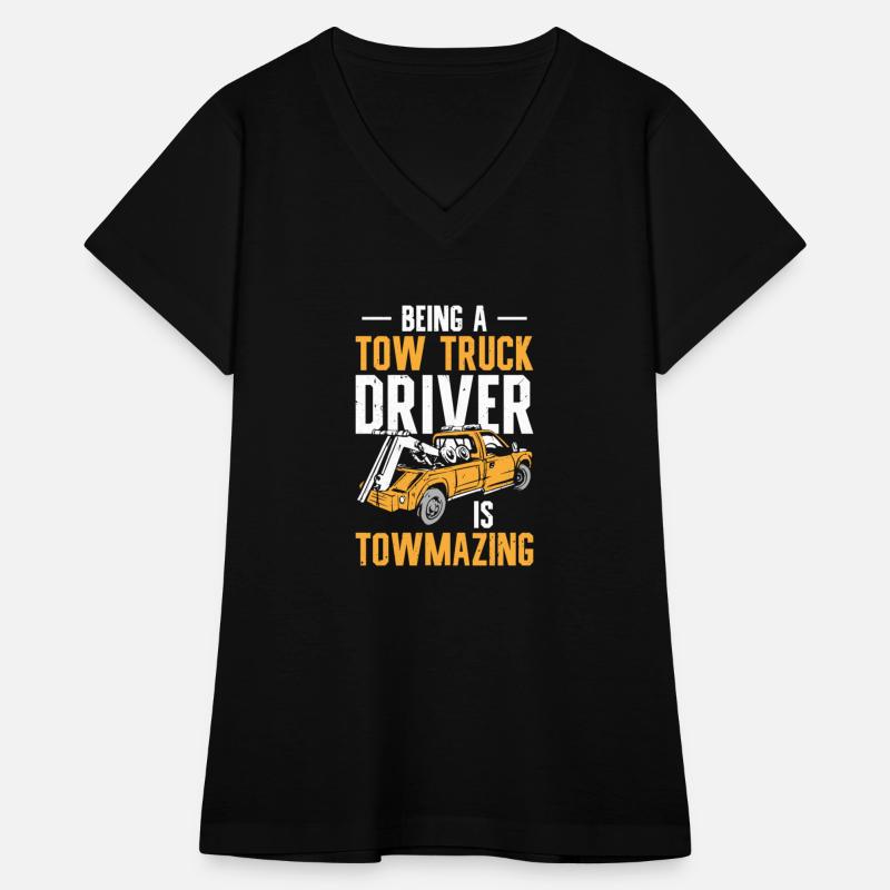 Amazing Tow Truck Driver Trucking Operator