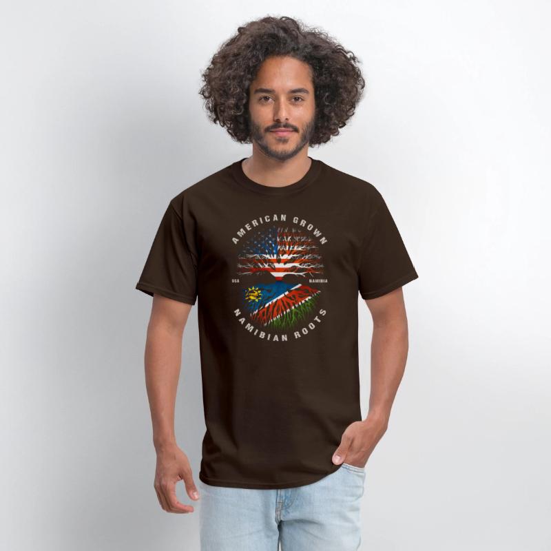American Grown Namibian Roots Namibia Flag