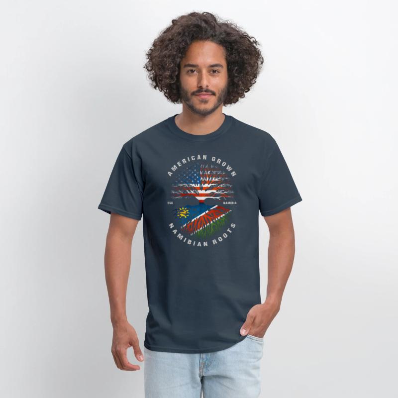 American Grown Namibian Roots Namibia Flag