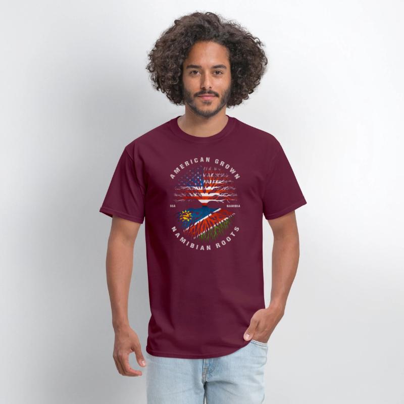 American Grown Namibian Roots Namibia Flag