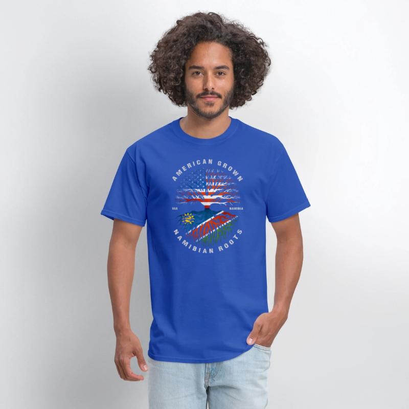 American Grown Namibian Roots Namibia Flag