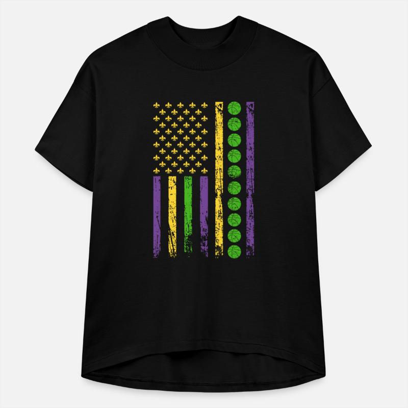 American Sports Flag Basketball Sporty Ball Mardi