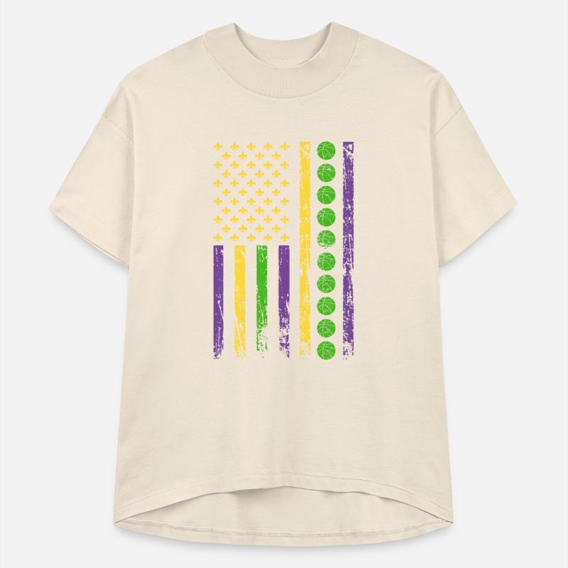 American Sports Flag Basketball Sporty Ball Mardi