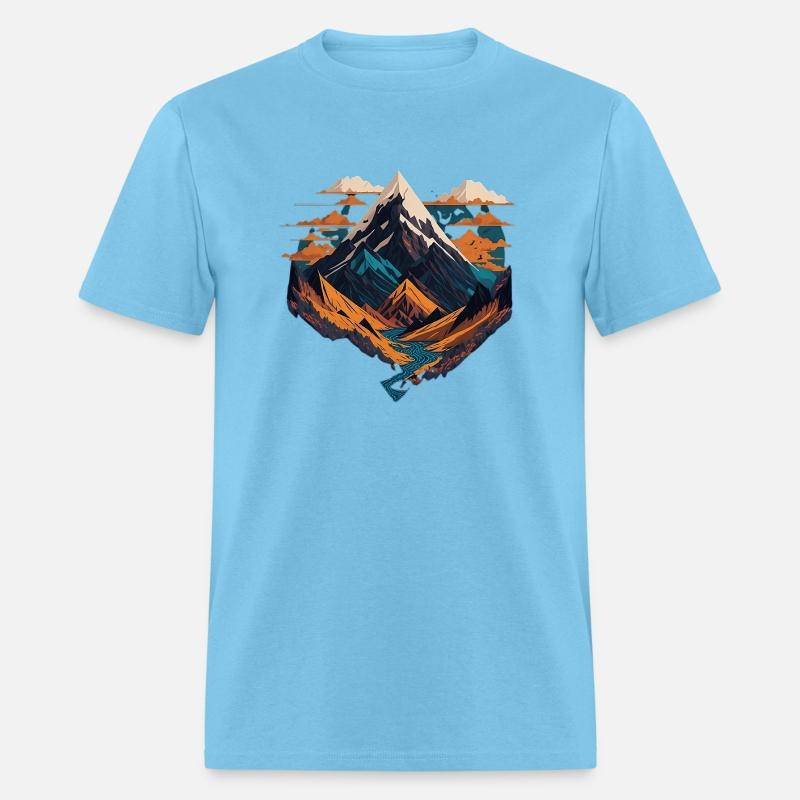 An illustration of a mountain