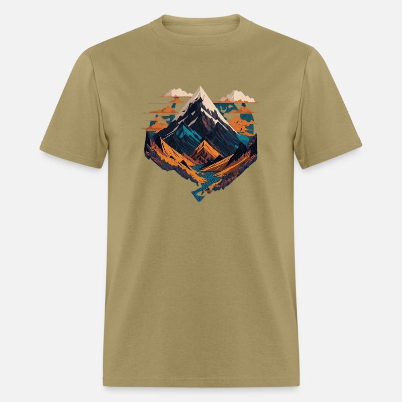 An illustration of a mountain