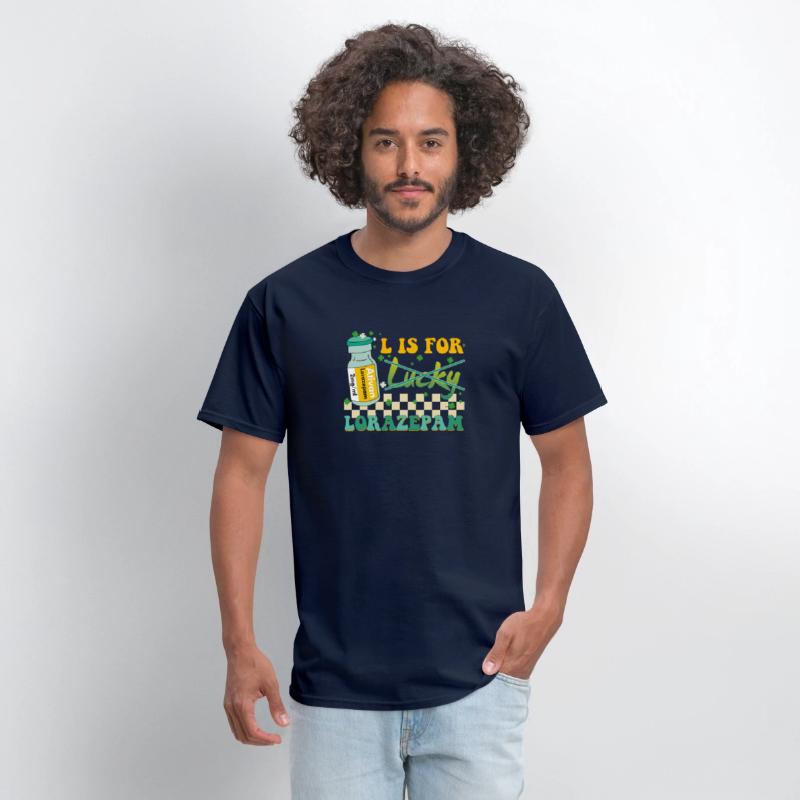 Ativan L Is For Lorazepam Not Luck Nurse T-Shirt