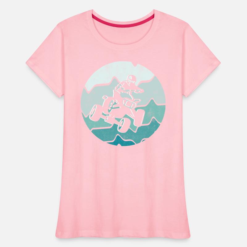 ATV Bike Vintage Retro Offroad 4 wheeler Quad