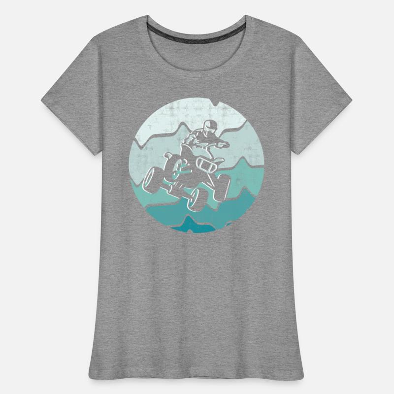 ATV Bike Vintage Retro Offroad 4 wheeler Quad