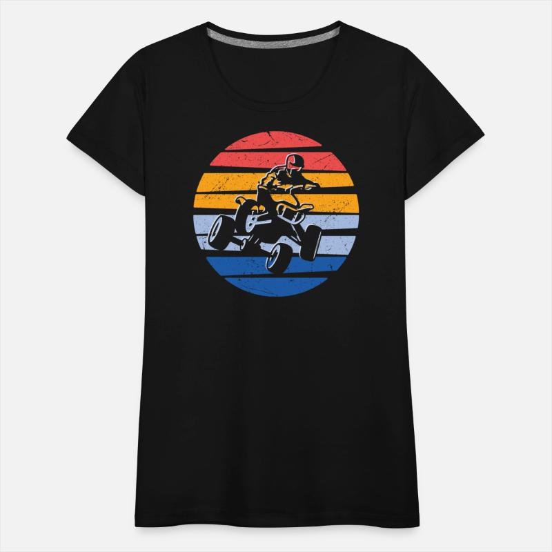 ATV Biker Graphic Offroad 4 wheeler Quad