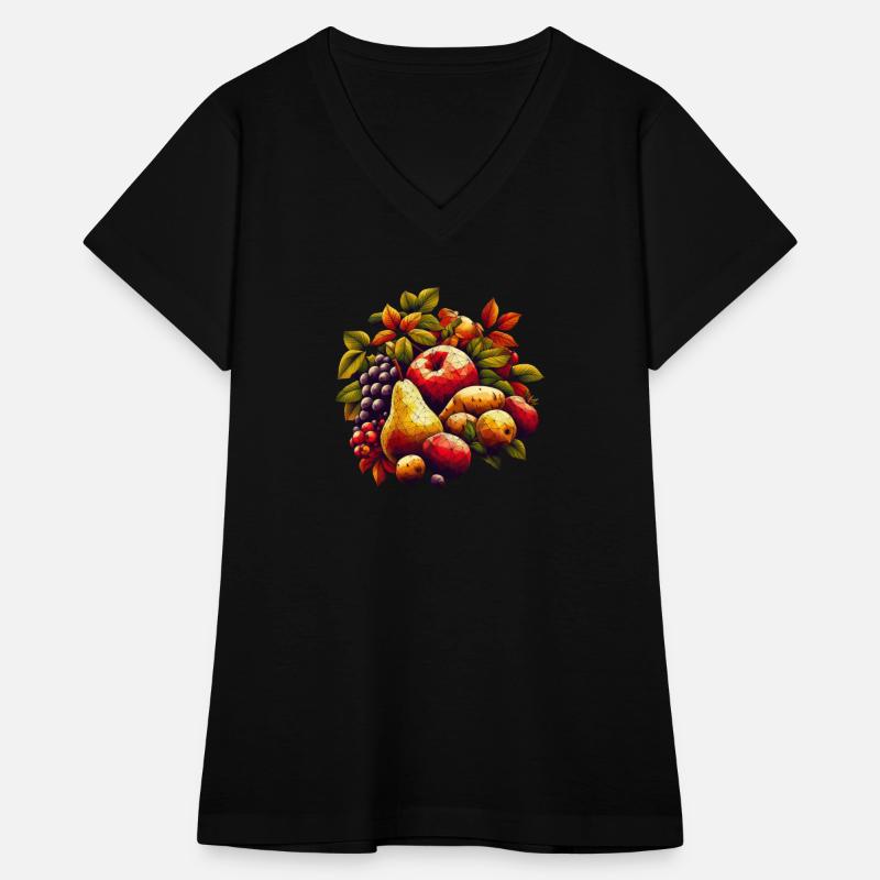 Autumn Mosaic: Polygonal Apple, Pear, Potato &