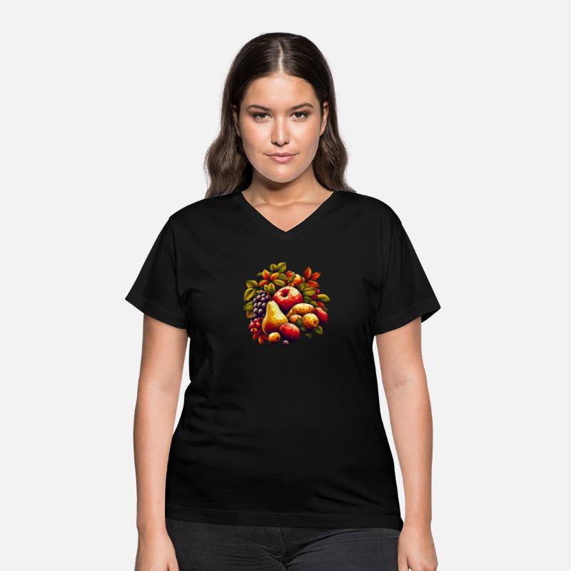 Autumn Mosaic: Polygonal Apple, Pear, Potato &