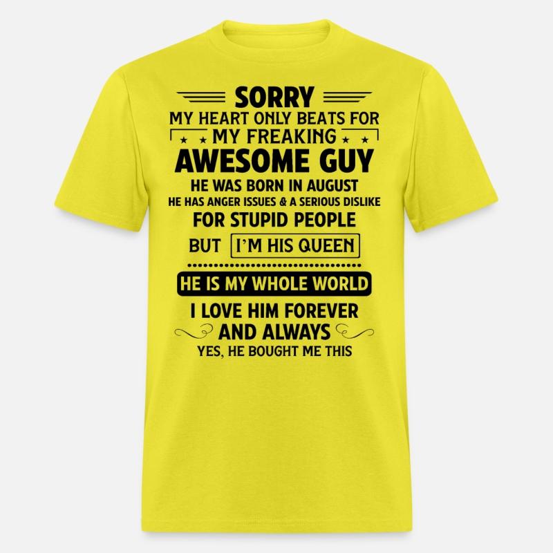 Awesome guy he was born in august happy birthday