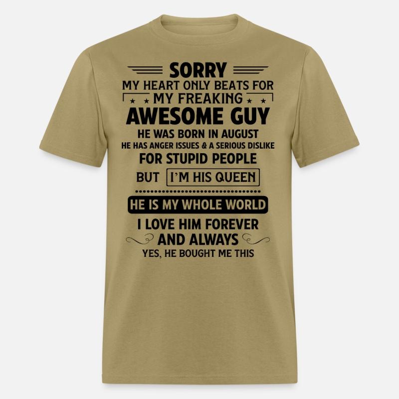 Awesome guy he was born in august happy birthday