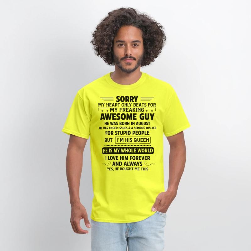 Awesome guy he was born in august happy birthday