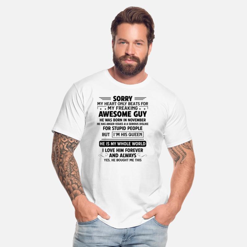 Awesome guy he was born in november happy birthday