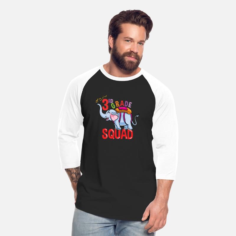 Back To School Elephant 3rd Grade Squad