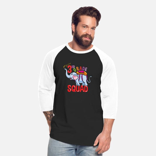 Back To School Elephant 3rd Grade Squad