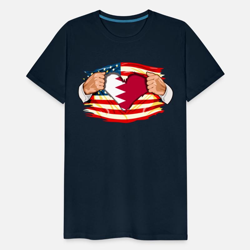 Bahrain Who Live in America Bahraini Flag