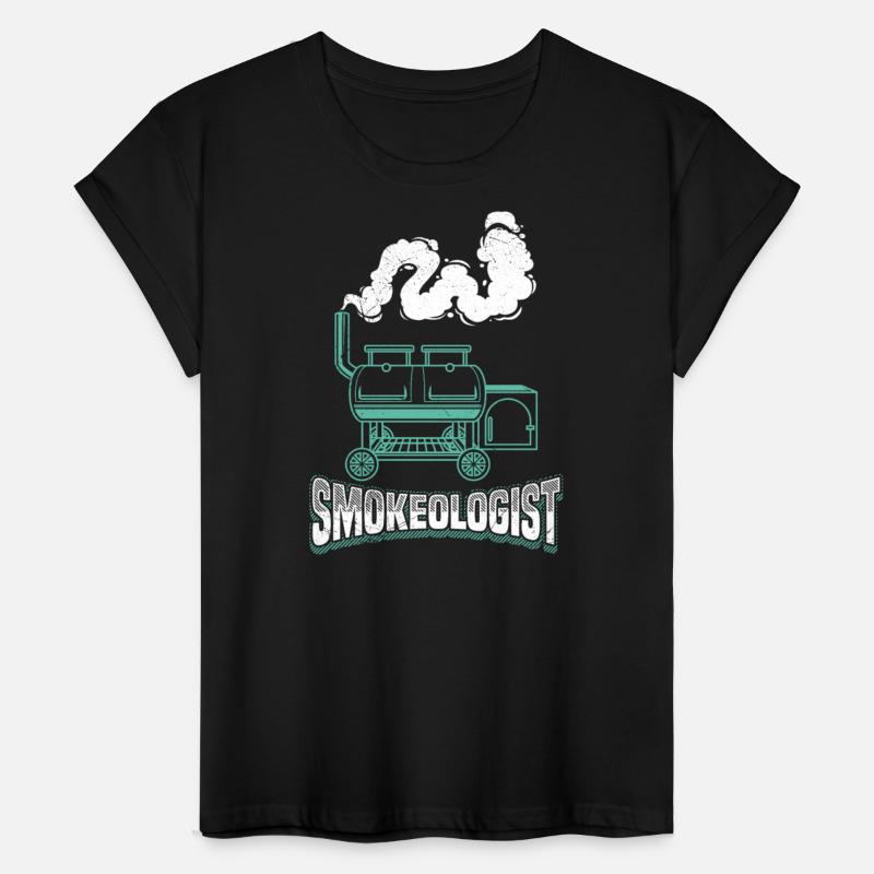 Barbecue SMOKEOLOGIST Meat Lover Funny BBQ