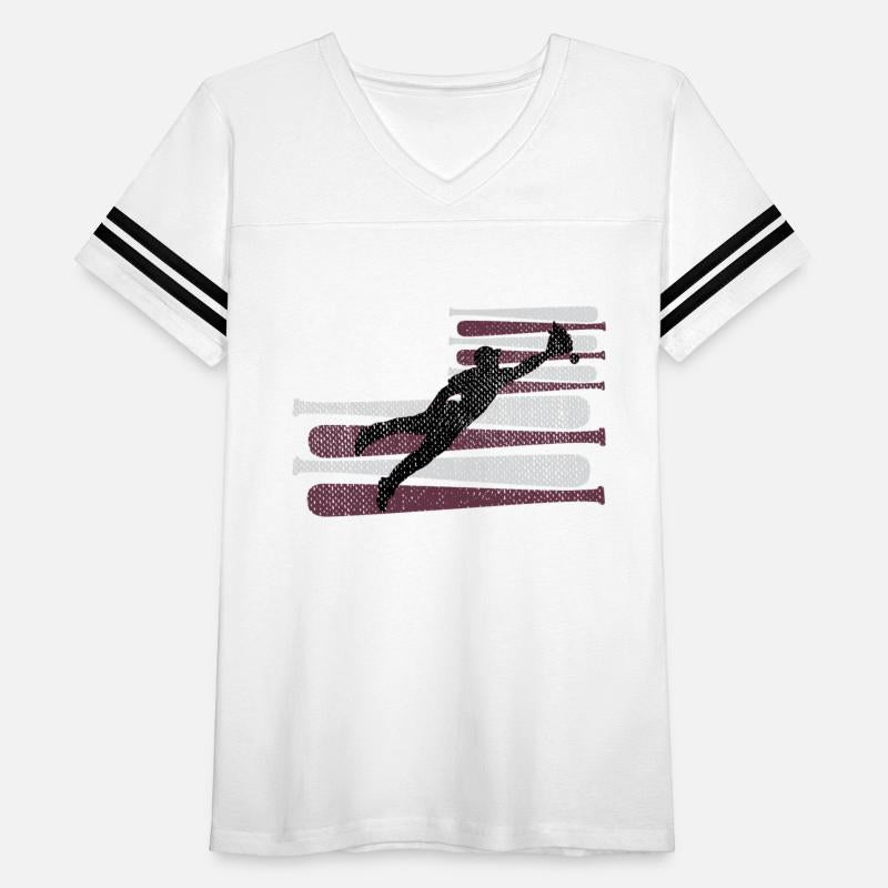 Baseball School Play American Vintage Flag T-Shirt