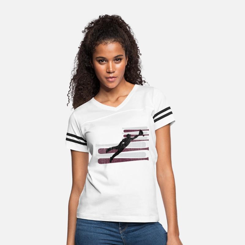 Baseball School Play American Vintage Flag T-Shirt