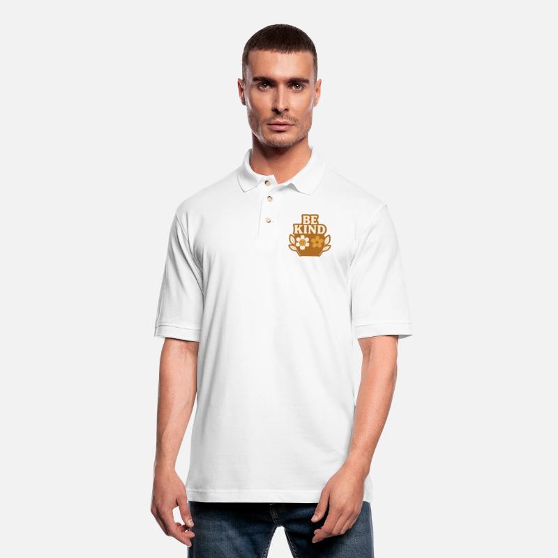 Be Kind Flower Emblem Design