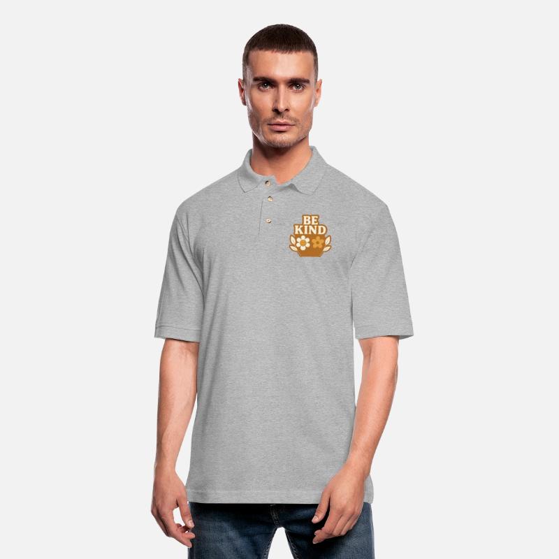 Be Kind Flower Emblem Design