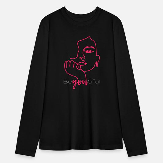Be You Beautiful Feminine T Shirt Design